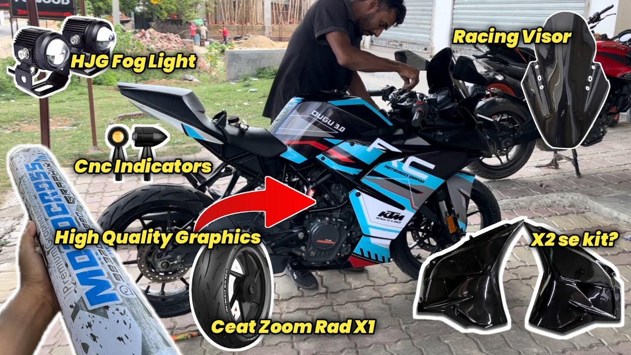 KTM RC 125 Modified into RC 390 | DUGU 3.0 | GoPro wala Rider