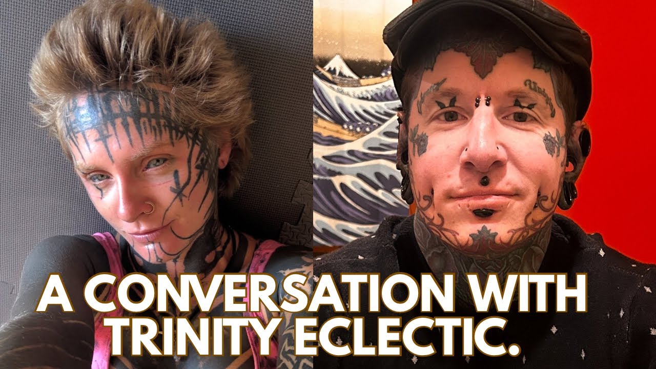 My Podcast interview with @trinityeclectic  #ink #inked #tattoos