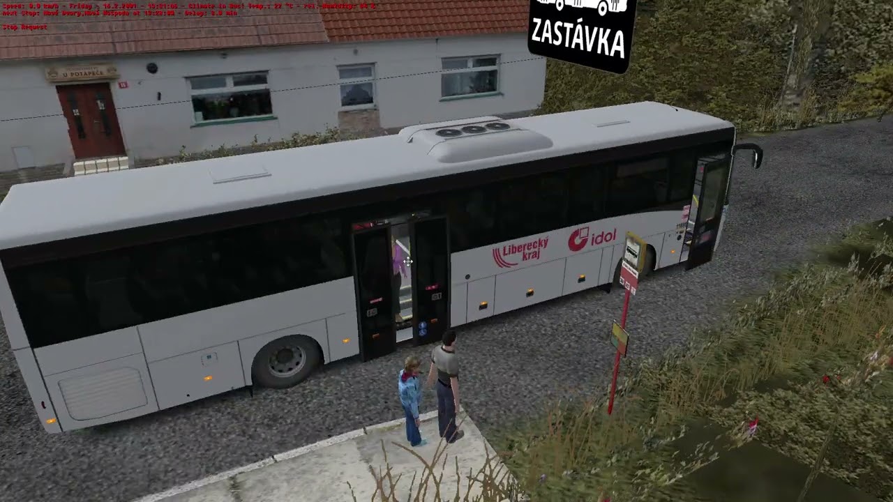 I drive a new 13-meter Iveco thank you for 10 subscribers