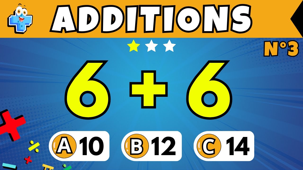 Quiz CALCUL MENTAL Spécial ADDITION ➕ Niveau DÉBUTANT #calculmental #addition #calculmentaldébutants