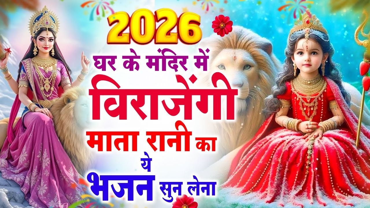 2026 घर के मंदिर में विराजेंगी मातारानी का ये भजन सुन लेना | Mata Rani Bhajan | Shiv Shakti Bhajans