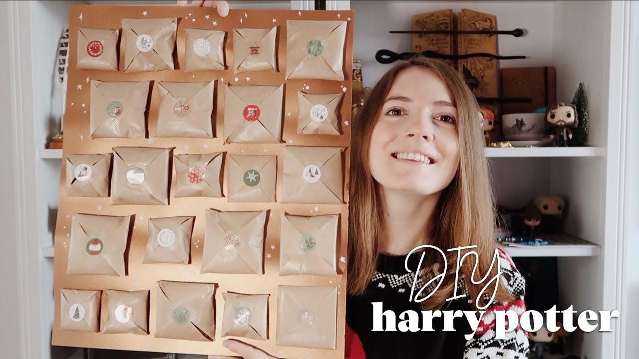 DIY HARRY POTTER | Je fabrique le calendrier de l'avent du Terrier !