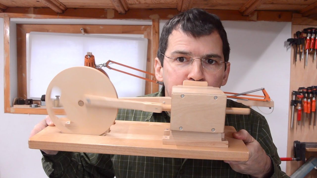 Wooden air engine build