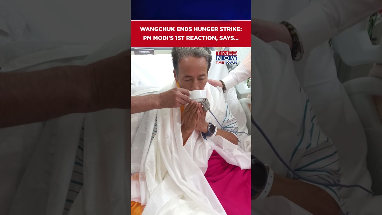 PM Modi's First Reaction As Sonam Wangchuk Ends Hunger Strike: 'I Urge Sonam Ji To Follow...' shorts