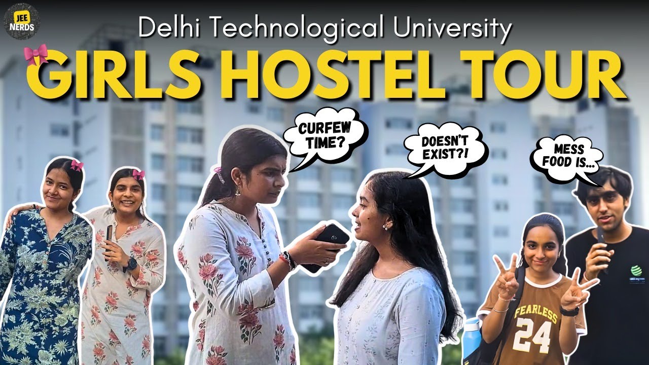 DTU Girls Hostel Tour | Life, Rooms & Vibes! ✨