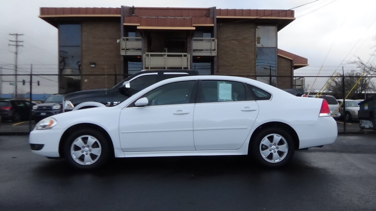 Chevrolet Impala LT 2011 года — руководство по эксплуатации и полная документация