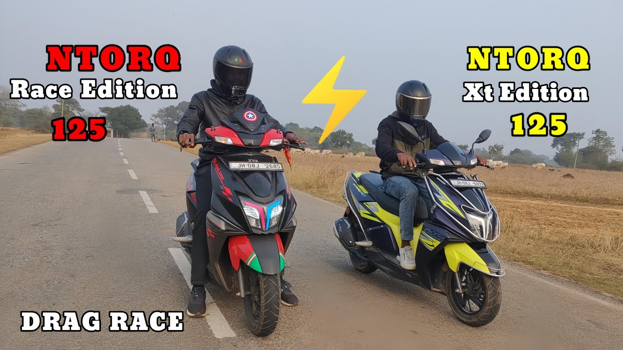 Tvs Ntorq 125 Bs6 Vs Tvs Ntorq 125 Bs7🥵🥵 | Drag Race |