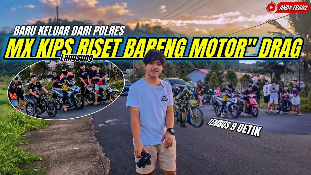 RISET MOTOR MX KIPS TERNYATA BISA TEMBUS 9 DETIK‼️