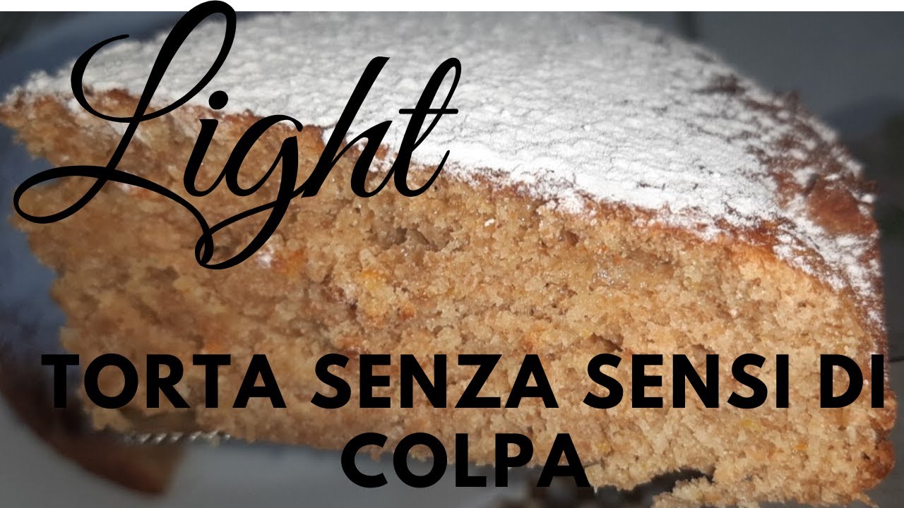 Torta agli Agrumi LIGHT ,SENZA SENSI DI COLPA,Senza UOVA Senza Burro e Senza Latte