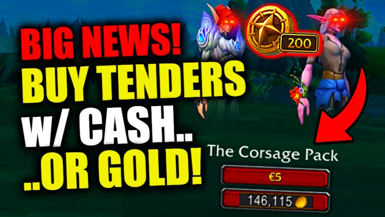 THEY DID IT & Players Are Mad! Buy Trader's Tender From The Shop! WoW Dragonflight Trading Post