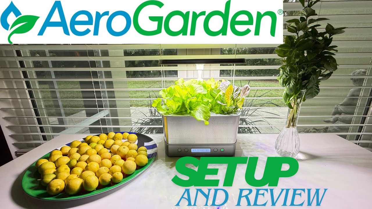 AeroGarden Harvest Elite Indoor Garden Hydroponic System Review
