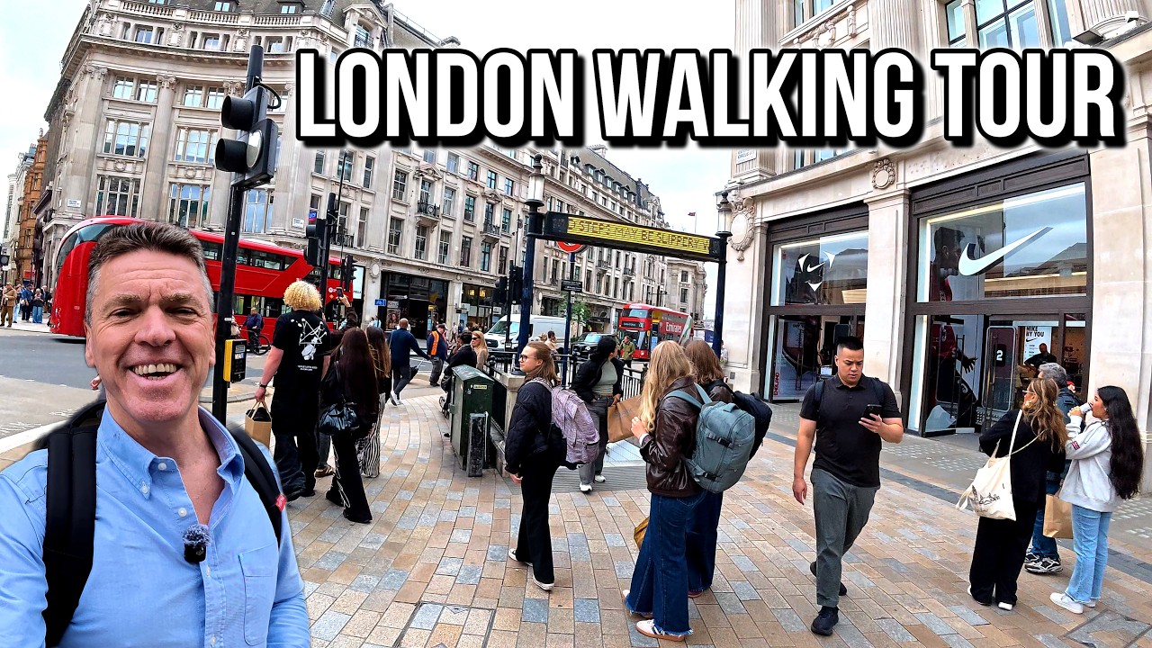 London Walking Tour: Bond Street to Trafalgar Square