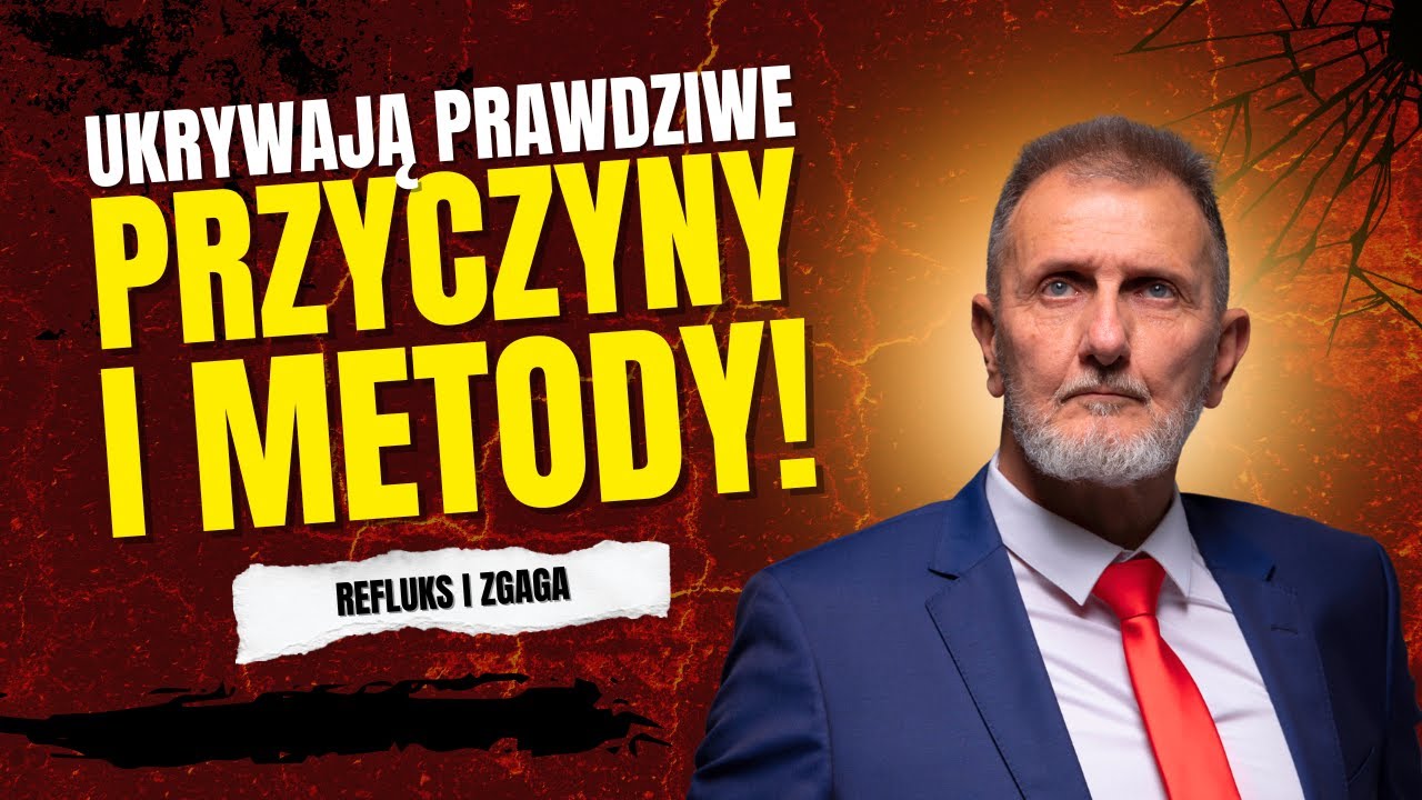 Ukrywają przyczyny oraz skuteczne metody! Czy robią to celowo?! Refluks i zgaga / Hubert Czerniak