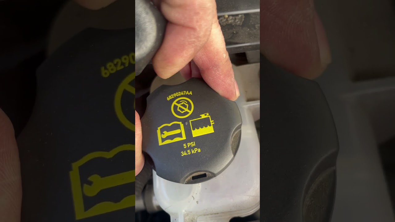 2021 Ram TRX intercooler cap removal-