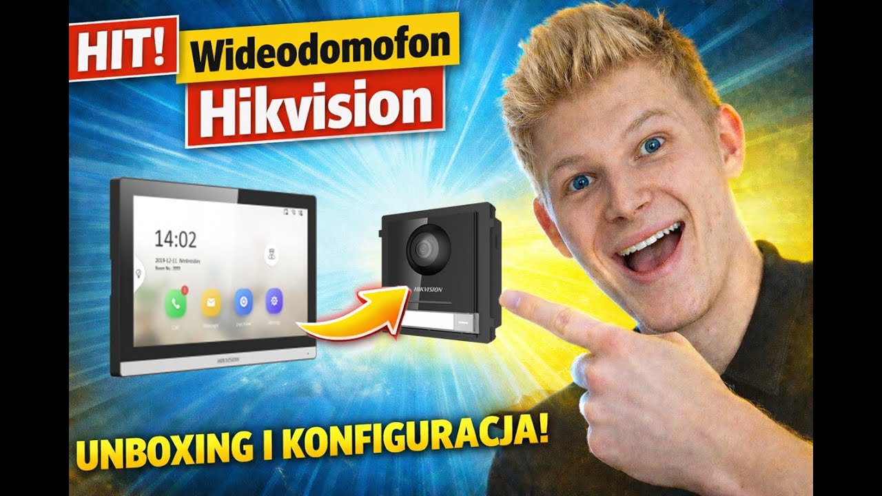 Wideodomofon HIKVISION &ndash; unboxing, podłączenie i konfiguracja krok po kroku