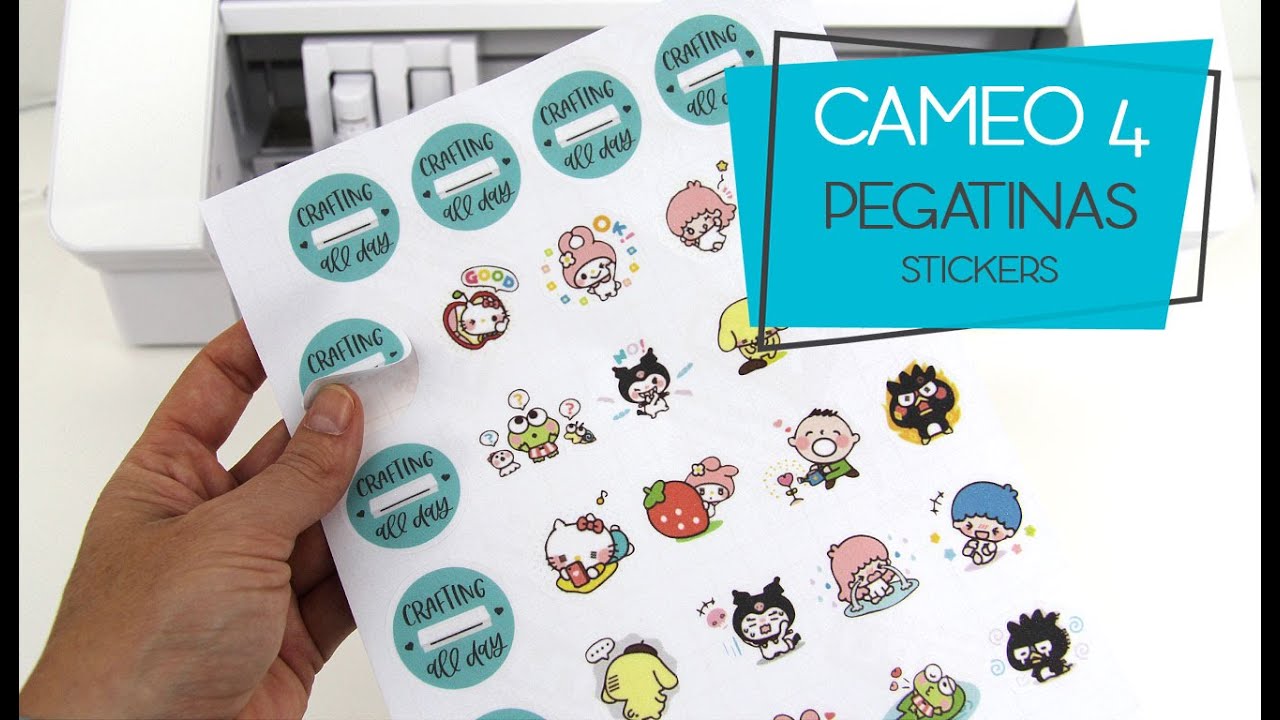 Pegatinas/Stickers con tu Silhouette Cameo 4