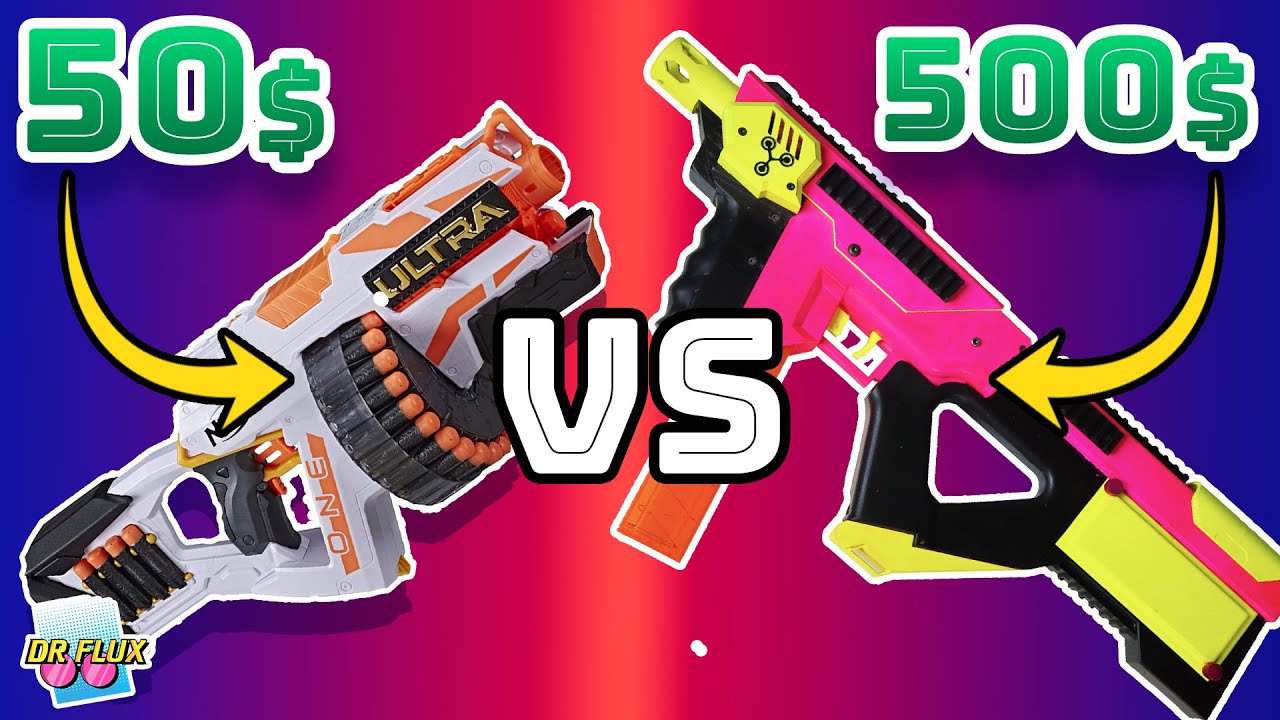$50 Nerf Gun VS $500 Nerf Gun