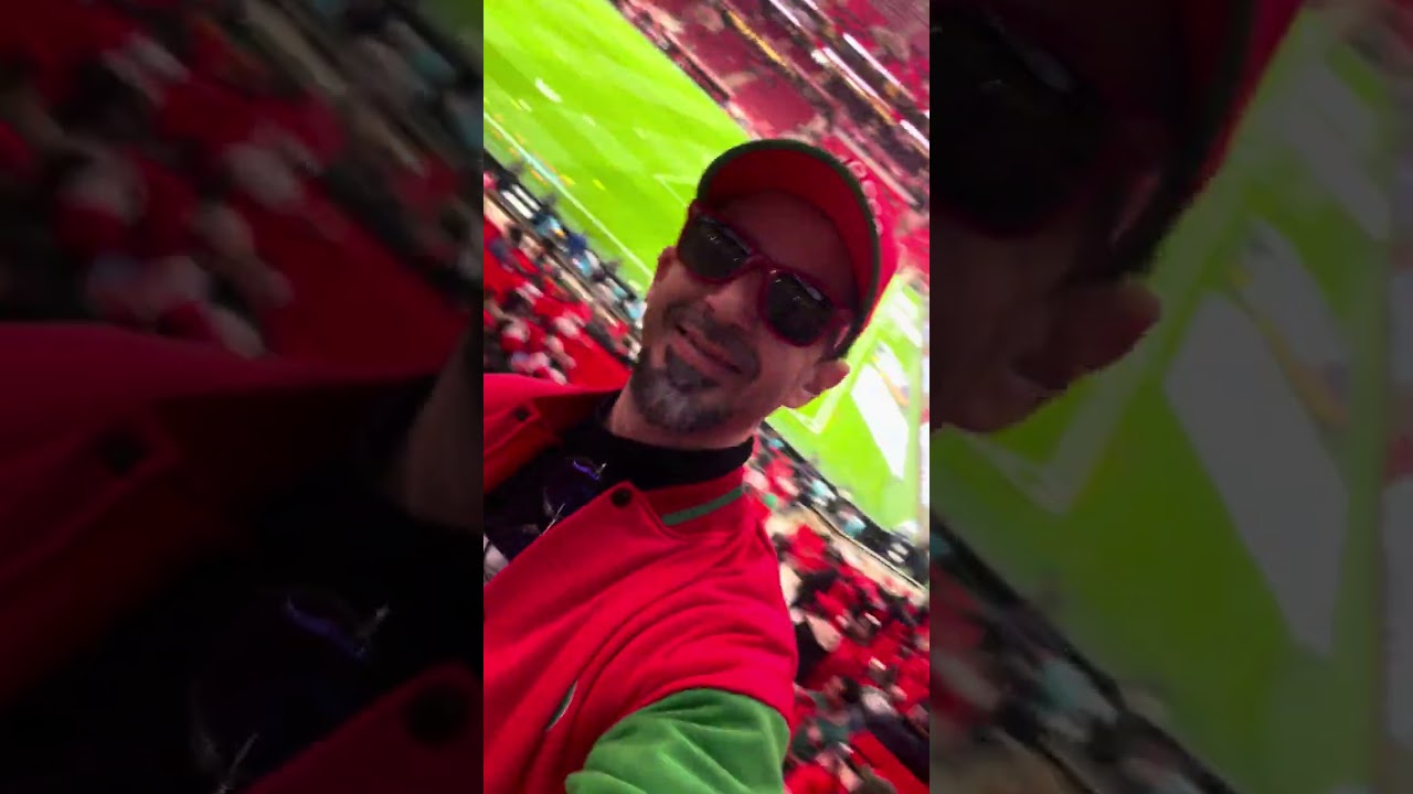 L’ambiance match Maroc Vs Cameroun