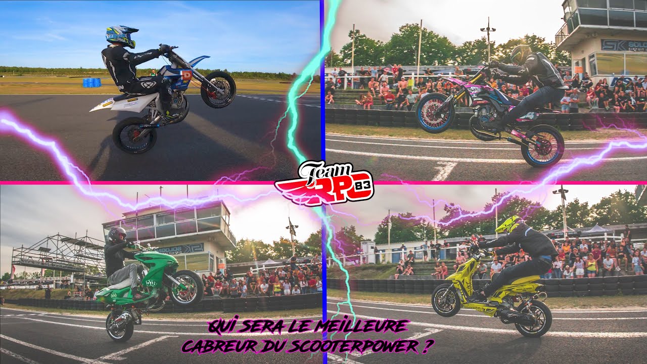 Qui sera le MEILLEUR CABREUR du Scooterpower ?🤔 Wheeling Contest #3 🔥🚀 With @DjobikelifeTv