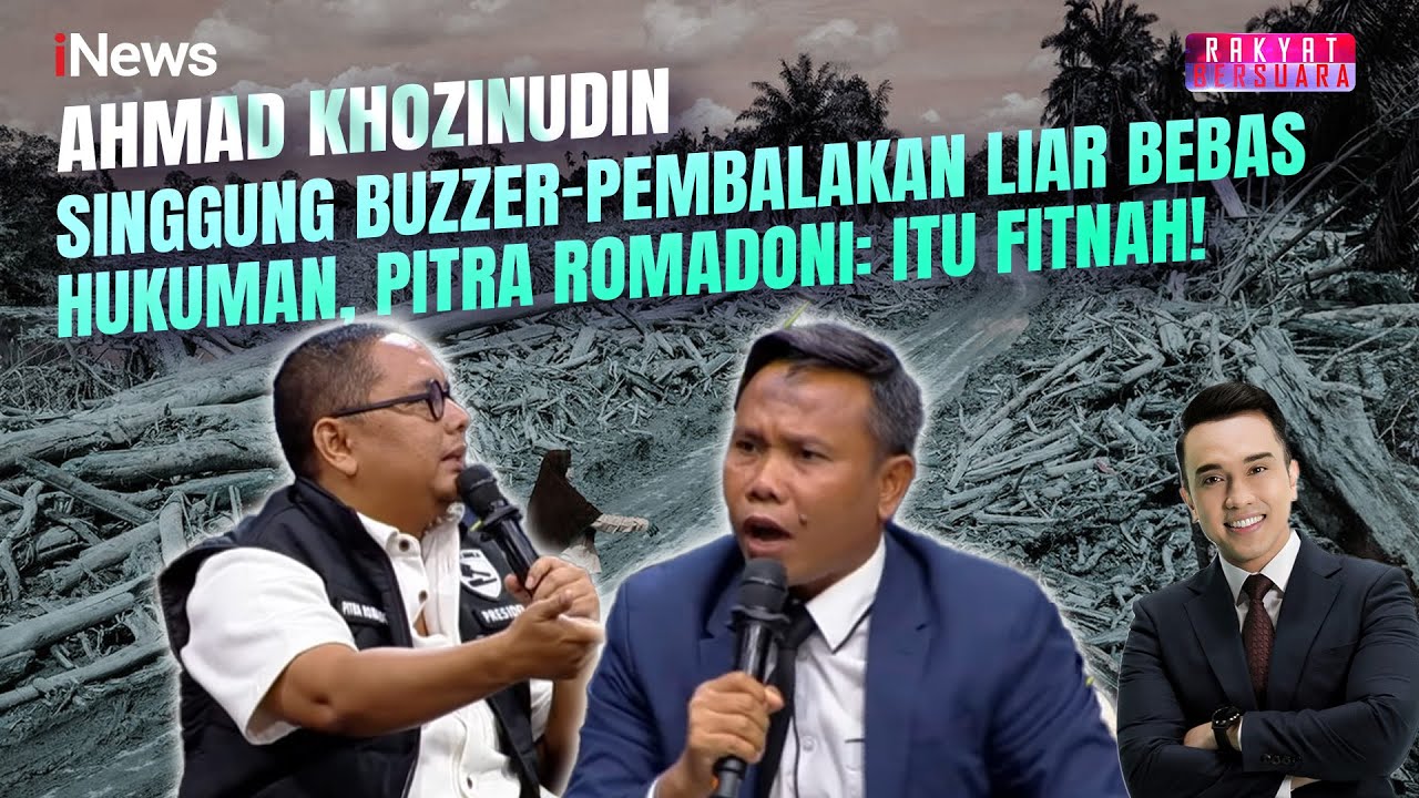 Debat Makin Panas! Khozinudin Singgung Buzzer, Pitra: Itu Bukan Kritik, tapi Fitnah | Rakber (23/12)