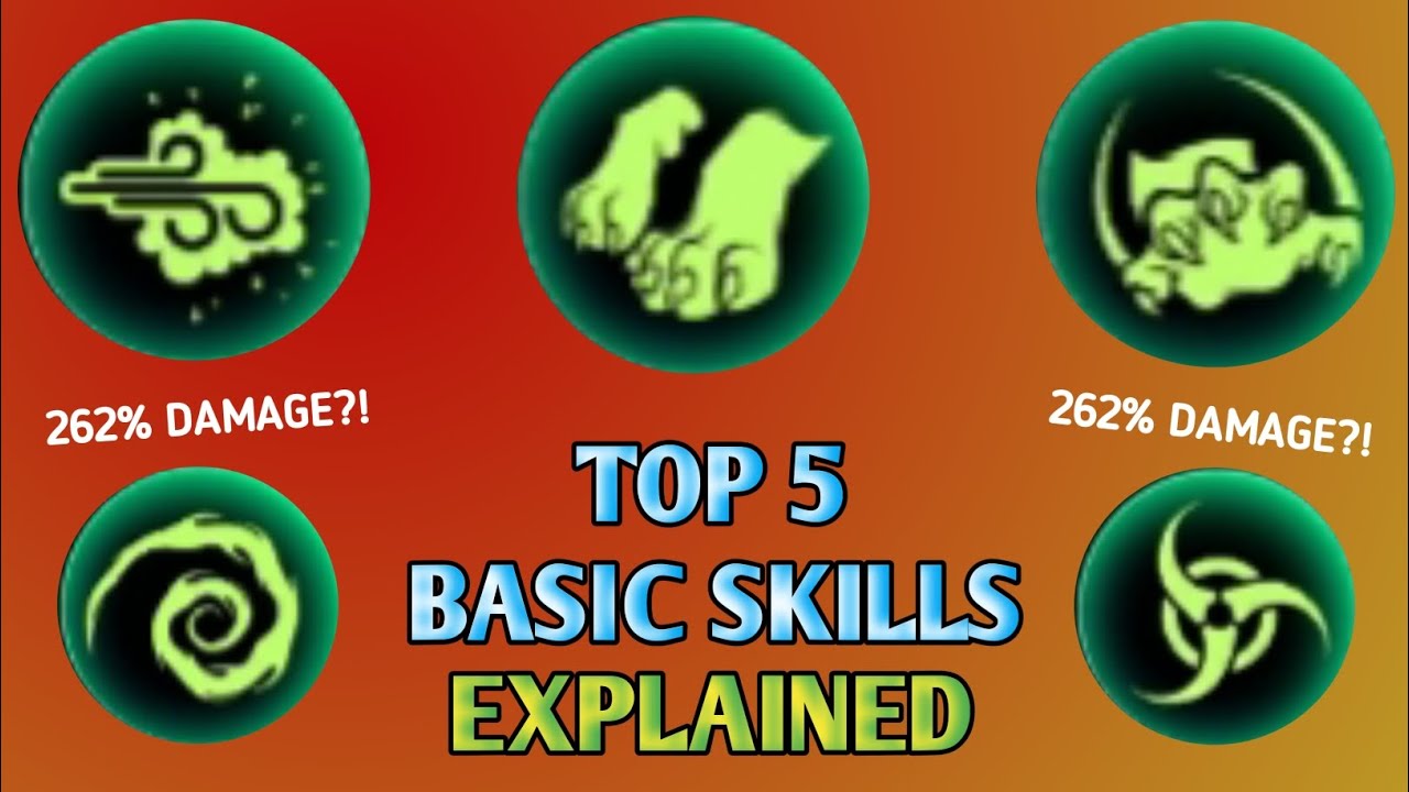Top 5 Basic Skills in The Tiger Game 🔥 Damage & Cooldown Explained 