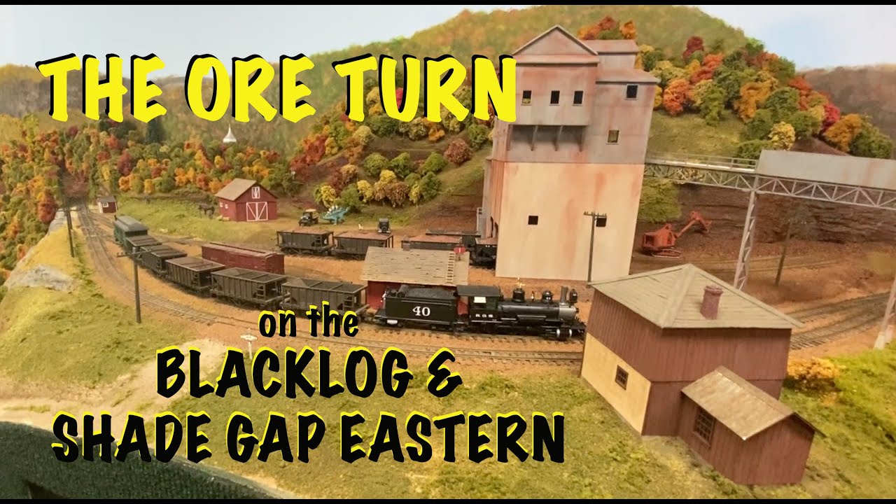 The Iron Ore Turn on the B&SGE - HOn3 Model RR Operations