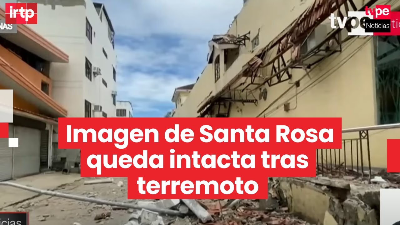 Terremoto en Filipinas daña iglesia histórica, pero imagen de Santa Rosa de Lima queda intacta