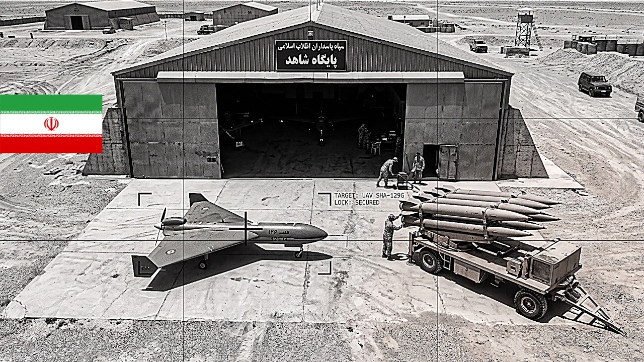 Iran's major drone and missile storage facility was utterly destroyed by American F-35s.