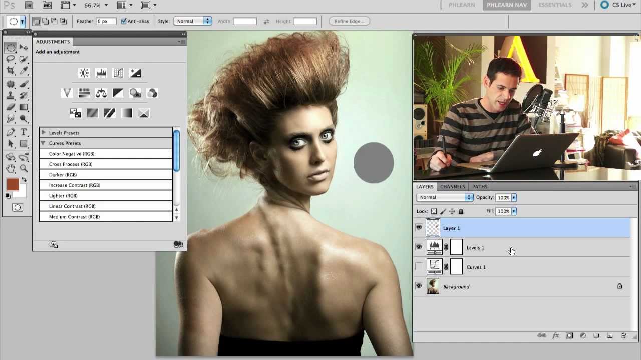 The Secret Behind Levels Vs Curves In Photoshop - A Phlearn Video Tutorial