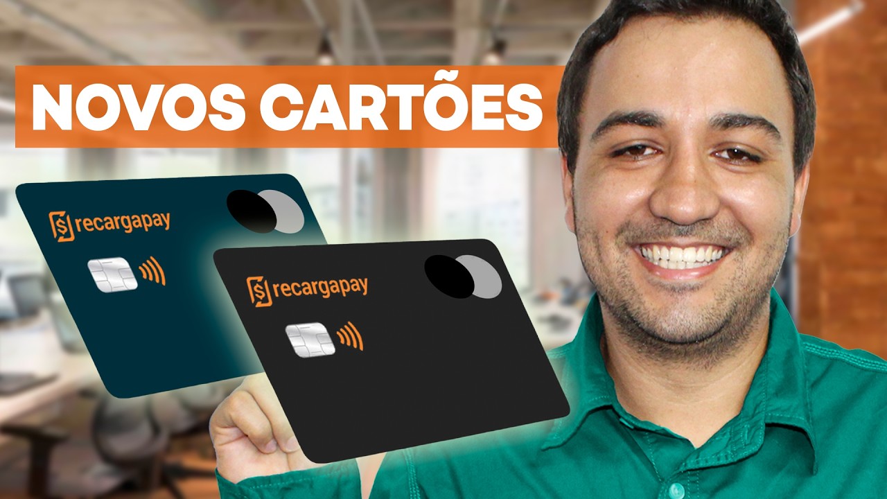 LAÇAMENTO DOIS NOVOS CARTÕES SEM ANUIDADE! PLATINUME BLACK DO RECARGAPAY