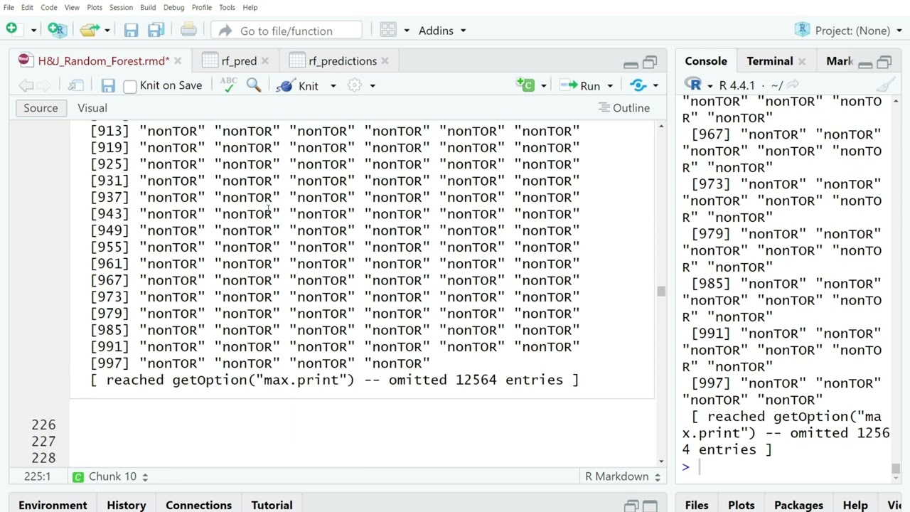 Bagging & Random Forest on Tor Data: Quick Accuracy & Feature Insights