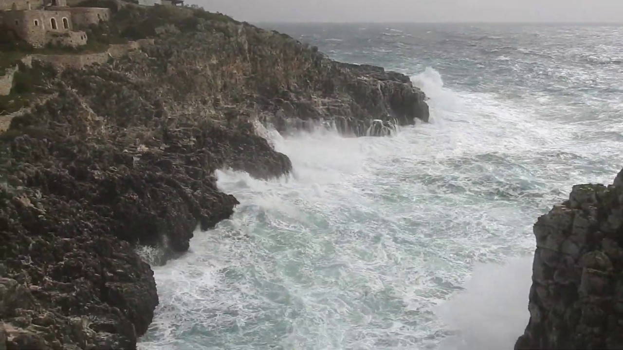 Ciolo, Gagliano del Capo (LE), mareggiata del 23.04.2019 di Antonio Fino