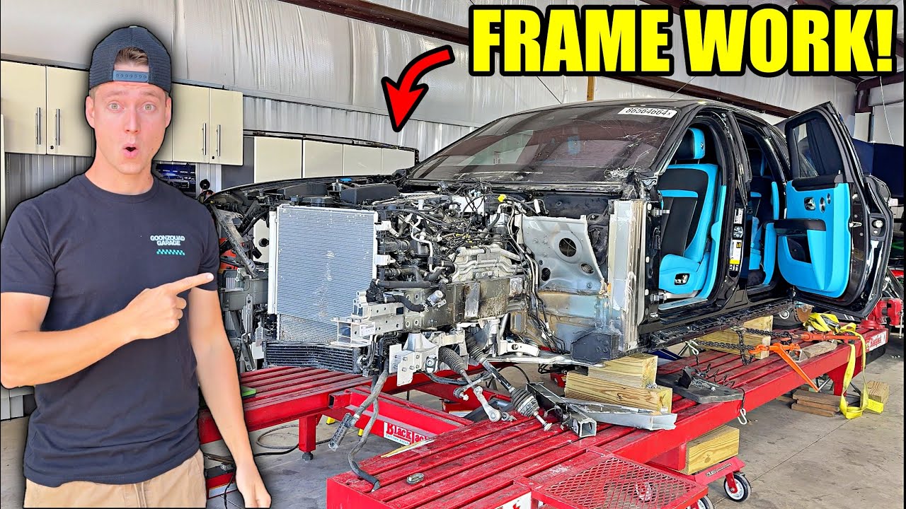 Rebuilding A Wrecked Rolls Royce Ghost Black Badge Part 3!!!