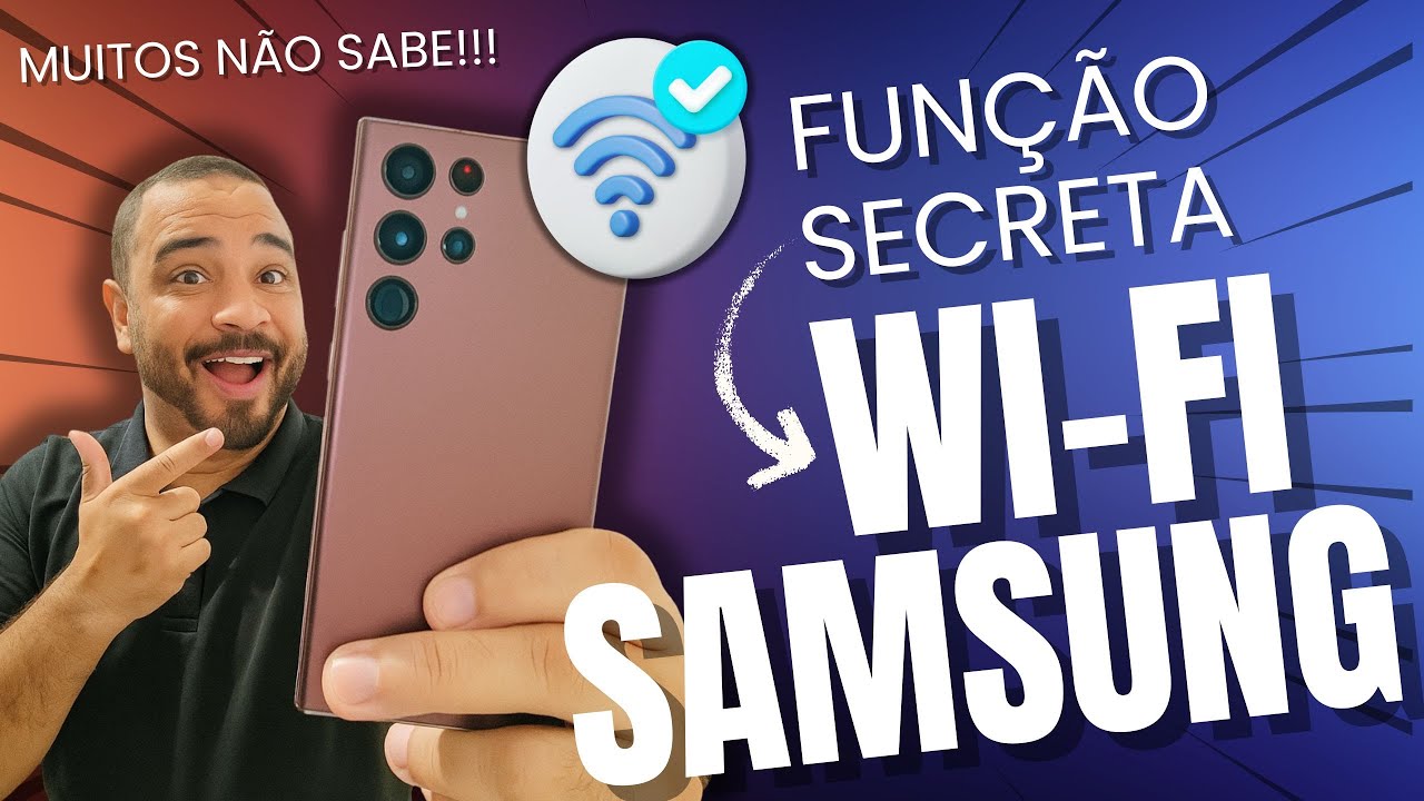 Wi-fi INTELIGENTE: 90% Dos Usu&aacute;rios da SAMSUNG n&atilde;o sabe dessa fun&ccedil;&atilde;o secreta!!!