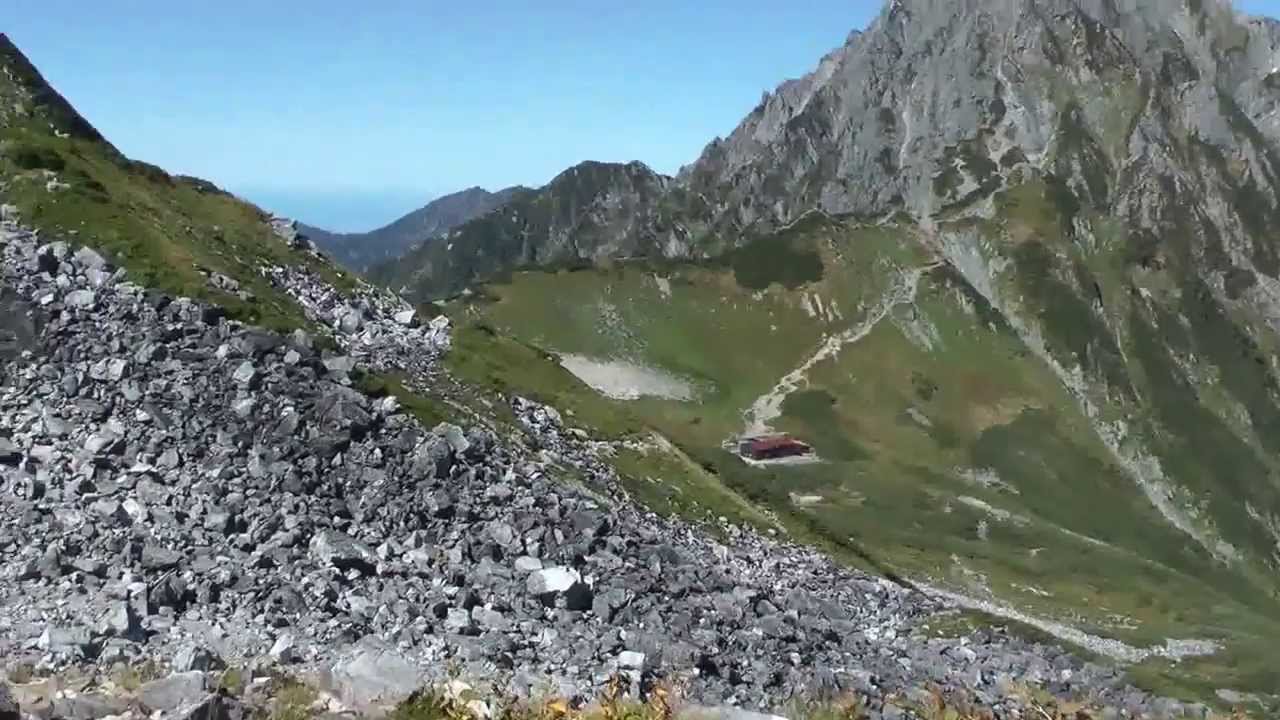 剱岳登山２０１３　剱沢のテント場・剱山荘と前剱！