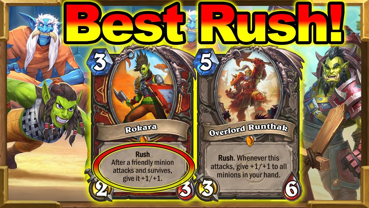 90% WINRATE RUSH Warrior Is Best New Deck To Play After Mage & Paladin Nerfs! Barrens | Hearthstone