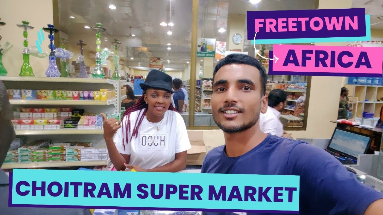 Choitram super market -Freetown, Sierra Leone. Indian super market #NamasteAfrica #INDIAtoAFRICA