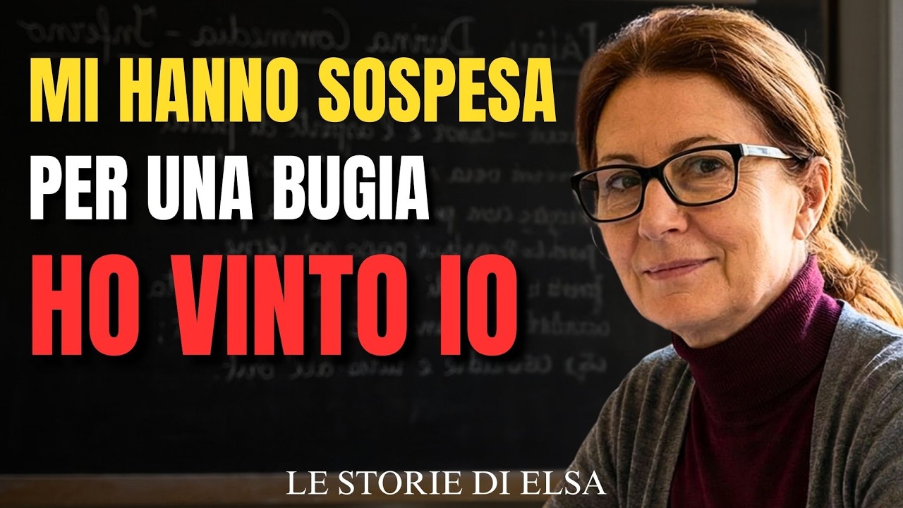Una calunnia poteva far finire tutto, invece ho umiliato chi l'ha inventata