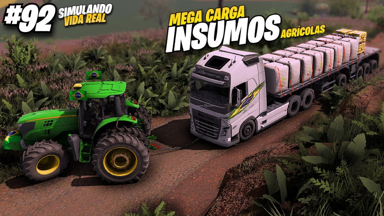 LIMITE DE PESO EXCEDIDO!│Tivemos Imprevistos Na Entrega│Farming Simulator 22│Fazenda Madureiro #92