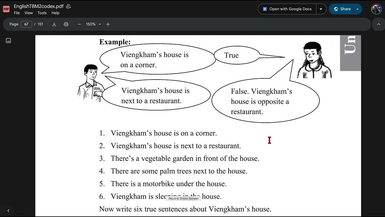 M2 English Unit 5 lesson 2 EP 84#ພາສາອັງກິດມໍ2