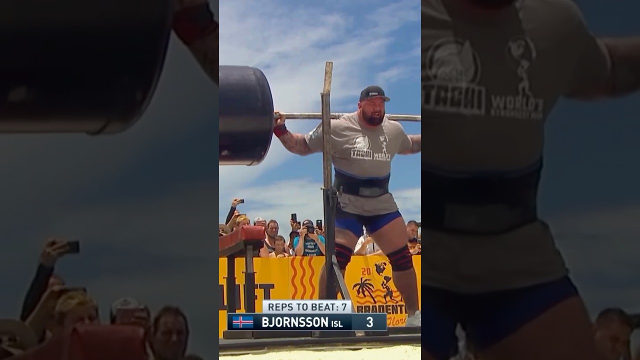 Hafthor bjornsson worlds strongest man squats