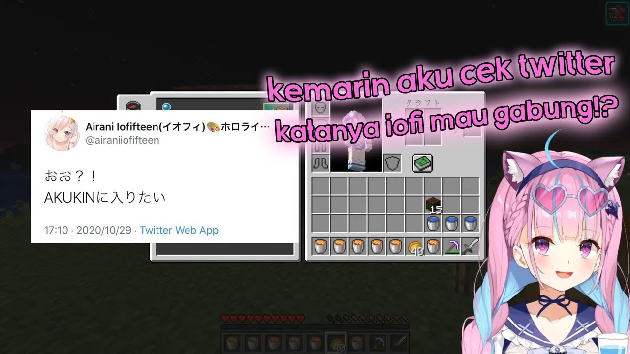 [ Hololive sub indo ] Akankah iofi bergabung dengan AKUKIN !?