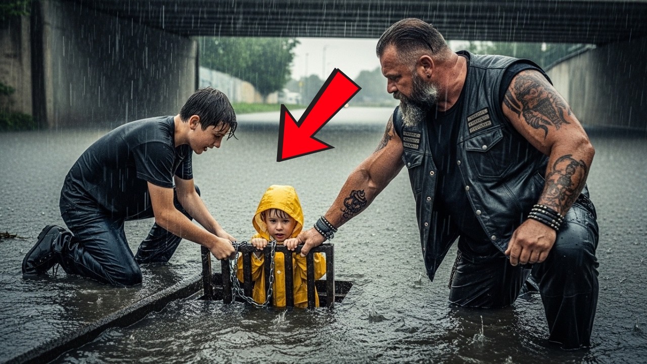 A Homeless Teen Pulled a Boy From a Storm Drain — 900 Hells Angels Came After