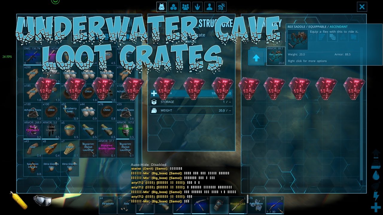 Insane Blueprints From Underwater Loot Crates  | Ark Survival Evolved