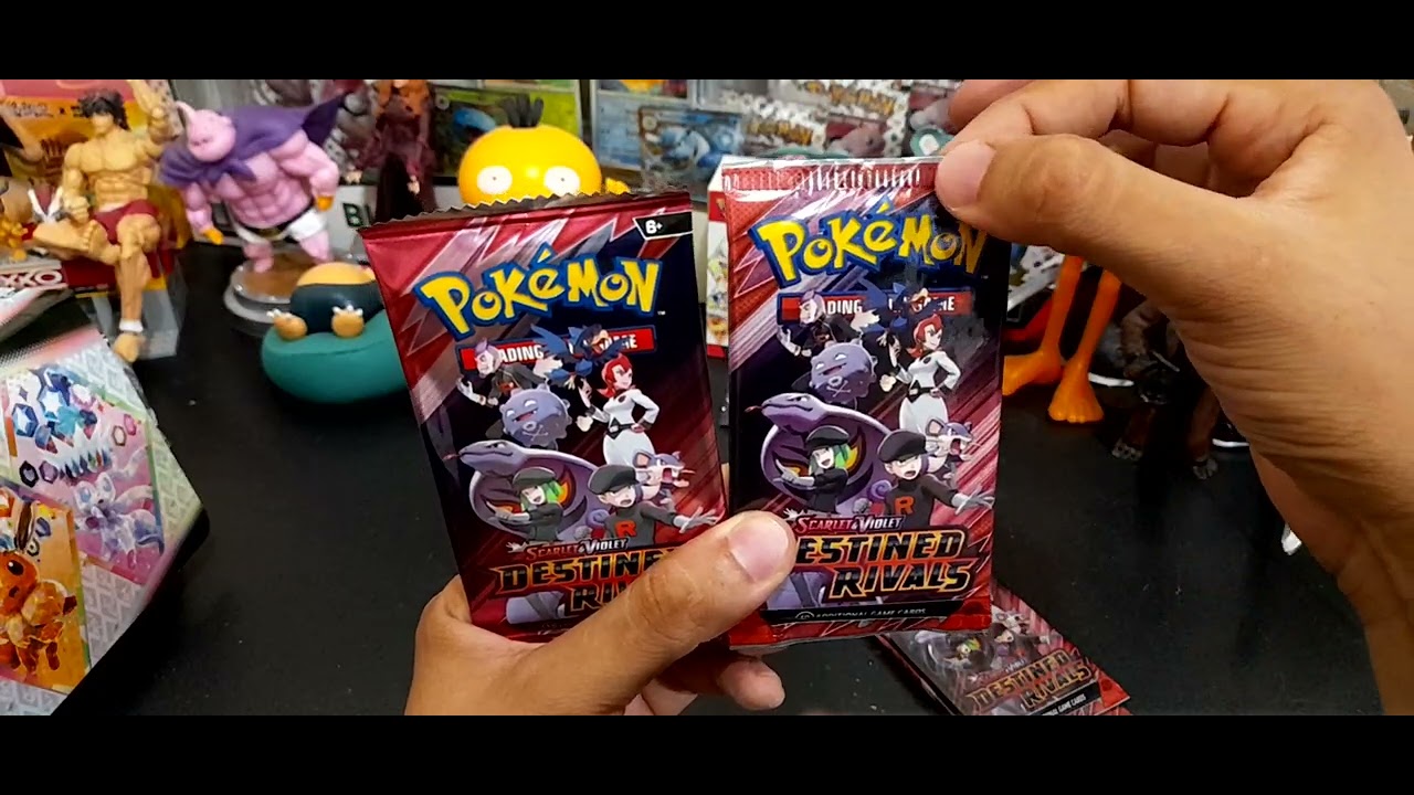 Abriendo sobres de Pokémon Destined Rivals, Digimon y Goddess Story 🤙🏻