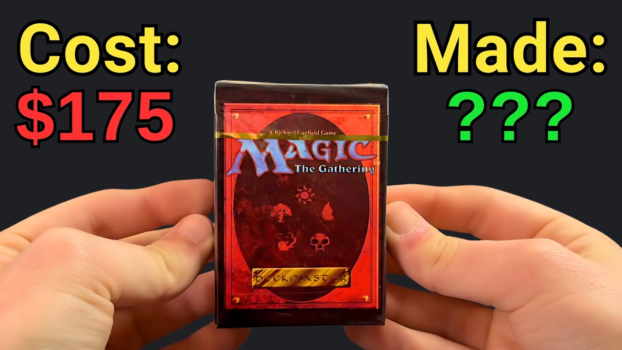 Opening a Fourth Edition Starter Deck from 1995