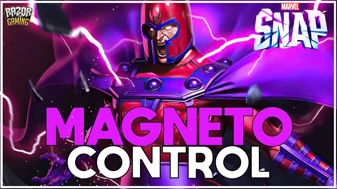 CONTROLA A TUS OPONENTES CON ESTE MAZO DE MAGNETO 🧲😜 MARVEL SNAP