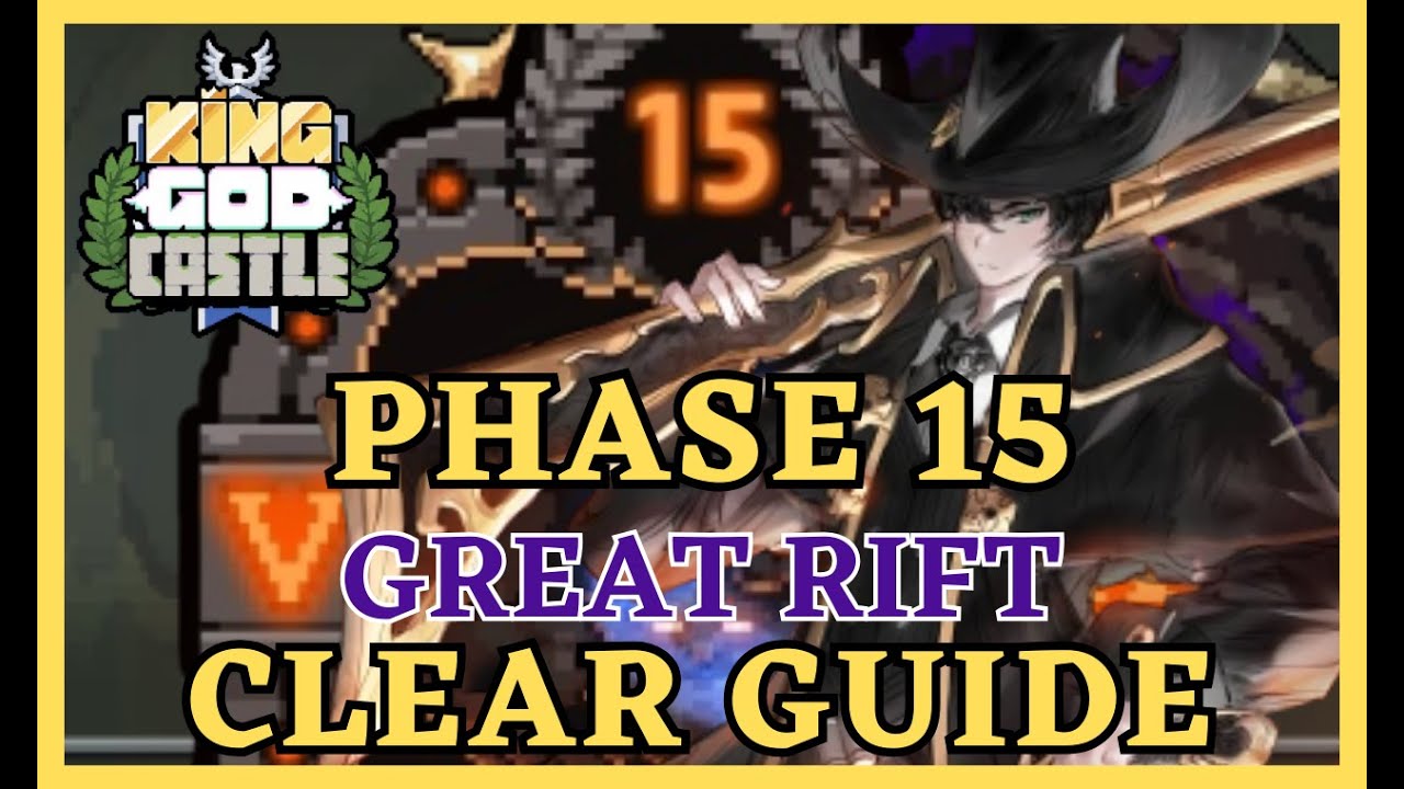 PHASE 15 CLEAR! The Great Rift with Aramis (SPEEDEMON) [ King God Castle ]