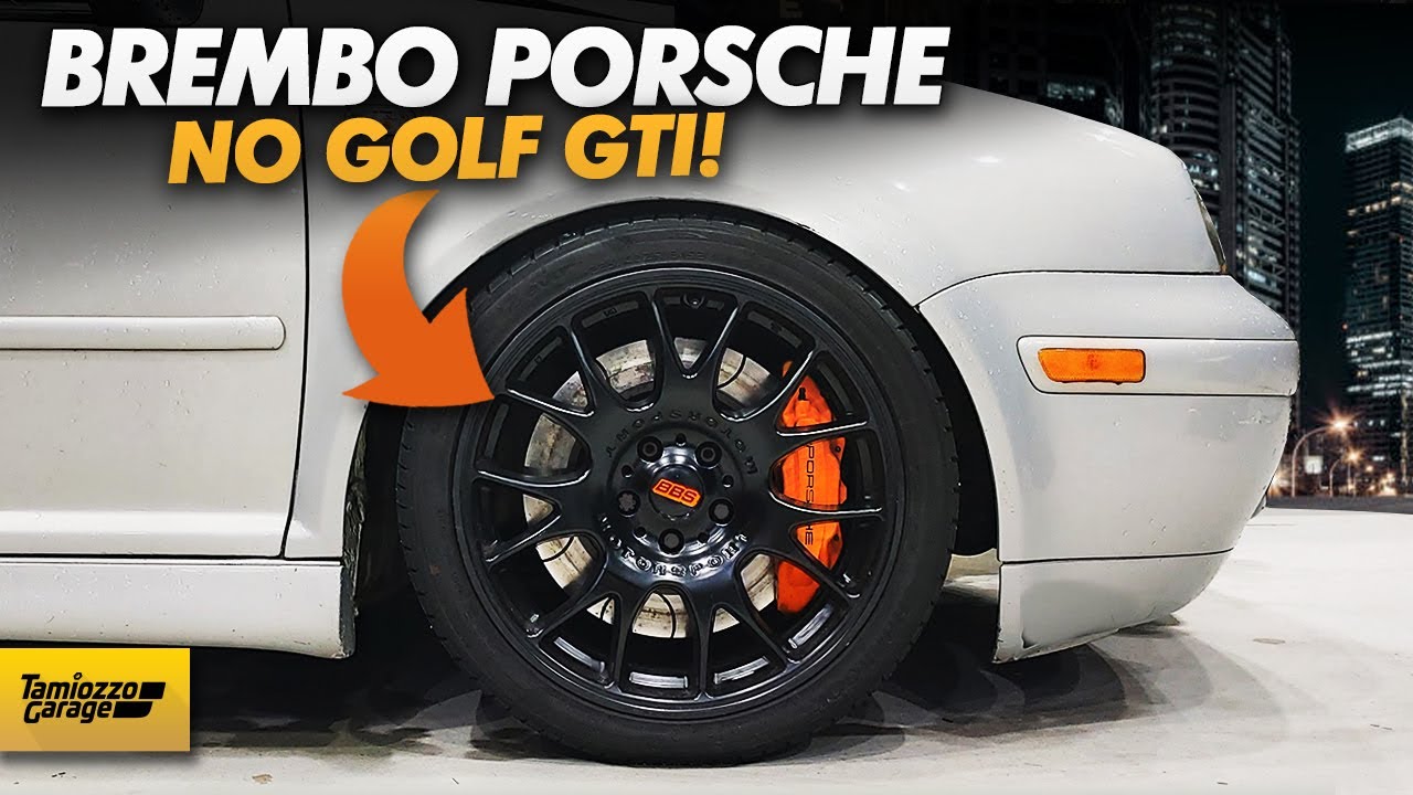 GOLF GTI - GOLF GTI  MK4 AGORA COM OS FREIOS BREMBO PORSCHE INSTALADOS. FICOU LINDO DEMAIS!