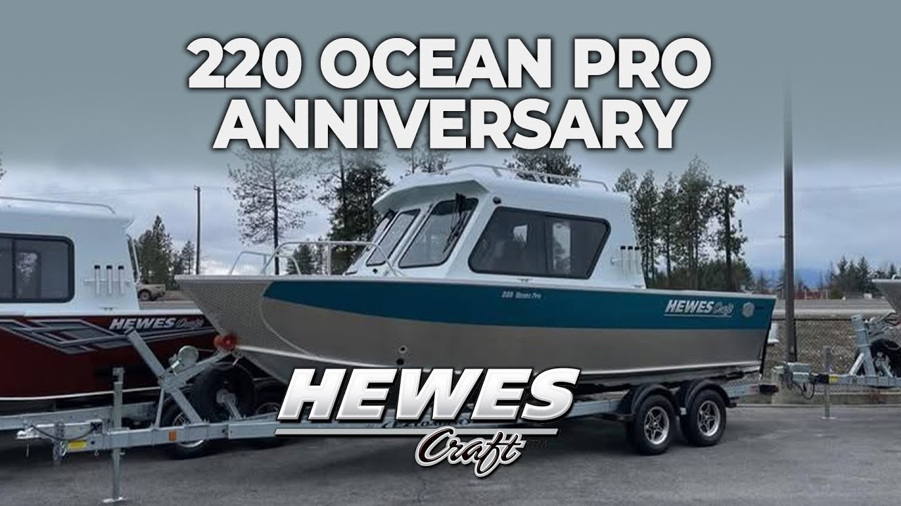 2024 Hewescraft 220 Ocean Pro Anniversary Edition – Spring Clearance Walkthrough at Mark’s Marine!
